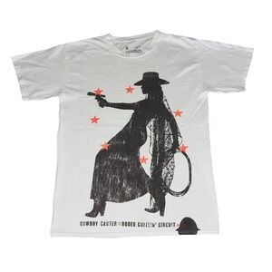 Beyonce Most Wanted Tee M White Cowboy Carter Tour‎ 2025 Merch NEW *spot